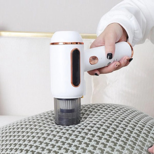 Vezeték nélküli sterilizáló, atka eltávolító, morzsaporszívó, 3in1, fehér