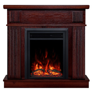 Kandallókészlet Marina barna & Cris, 997x1034x270 mm, 1500 W