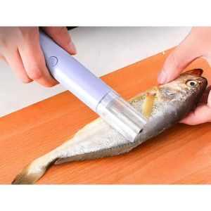 Elektromos akkumulátoros halpikkelyező IPX7 vízálló 1500mAh