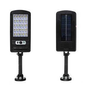 Napelemes fali lámpa mozgásérzékelővel, 200 W - MS-705