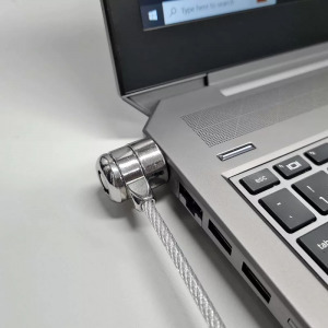 Nedis notebook zár, fémből, kulcsos, 1.8m