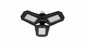 108LED-es háromágú kihajtható növénynevelő lámpa, E27, LED UV fény