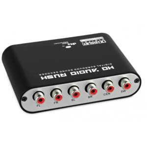 Digitális analóg 5.1 csatornás optikai/analóg audio átalakító TV-hez