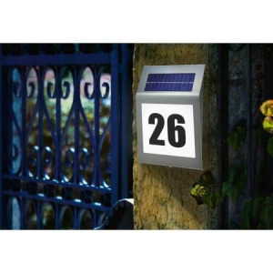 Garden Pleasure Solar LED házszám világítás