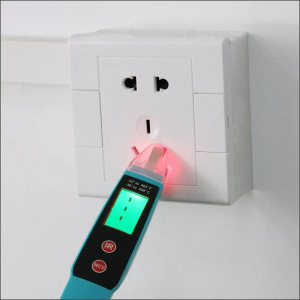 Érintésmentes infravörös hőmérő és fáziskereső, JHL-18A -30/250°C 12/1000V