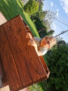 LSH Garden Box KID magaságyás (gyalult)