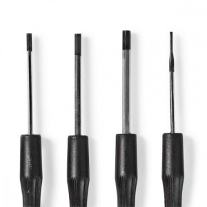 Nedis precíziós csavarhúzó készlet, 15 db-os, lapos, torx, csillagfejű