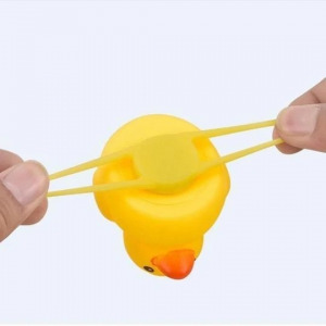 Gumikacsa biciklilámpa és duda