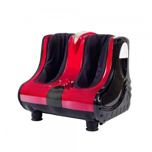 Láb- és vádlimasszírozó, piros színben