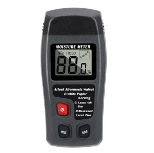 Professzionális digitális nedvességmérő, fa, papír, karton nedvesség mérése