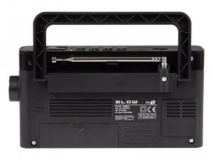 Blow Bluetooth analóg AM/ FM hordozható rádió -fekete