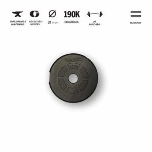 GazoFitness kézi súlyzó 2×6 kg (össz: 12kg) menetes súlyzórúddal