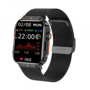 L81 okosóra fekete - ajándék szilikon szíjjal