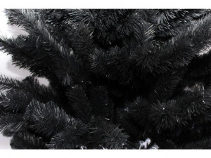 Fekete műfenyő - 150cm