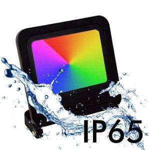 150W Okos LED reflektor - APP + BT + RGB + programozható IP66