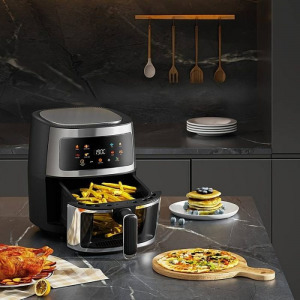 Kimiyo Air Fryer forró levegős sütő 8L, 2400W