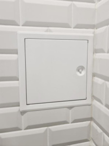 Szervízajtó fém 60x60 cm