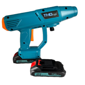 THO LUX vezeték nélküli magasnyomású mosó, 2 db akkumulátorral - M8050