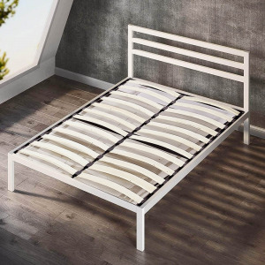 Bella fém ágykeret 160x200, fehér