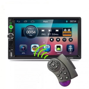 GPS Navigációs, magyar menüs 7" LCD Bluetooth Mp5 autórádió