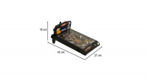 Elektromos flipper asztali arcade játék fényekkel és zenével