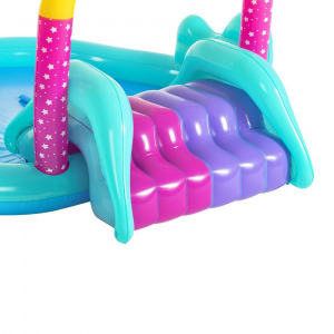 Bestway unikornis pancsoló szett 274 cm x 198 cm x 137 cm