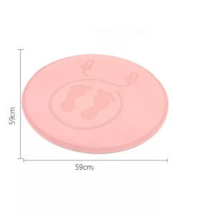 Ugráló szőnyeg fitnesz edzéshez rózsaszín