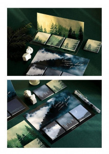 60 lapos jegyzettömb -Rózsaszín felhők