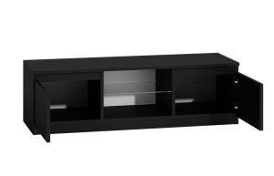 Sokoto RTV120 TV állvány, 120x36x40 cm, fényes fekete