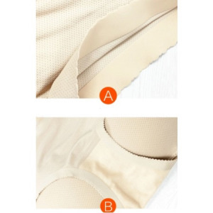 Magas derekú alakformáló push up bugyi, bézs színben L - MS-170