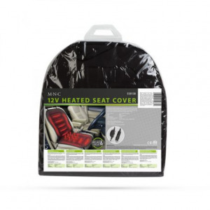 M.N.C Fűthető autós ülésvédő ülésfűtés 60W, 2 fokozat