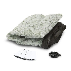 Virág mintás szúnyogháló függöny ajtóra 100×210 cm