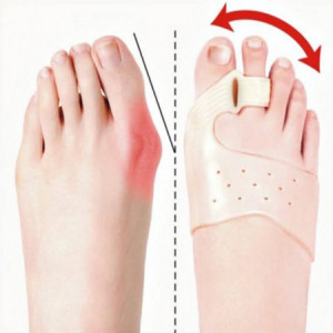 Mágneses szilikon lábujj elválasztó - bütyök korrektor (2 darab) - MS-766