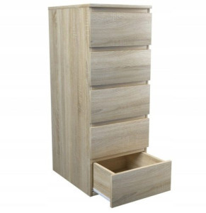 Odell W5 fiókos szekrény, 40x111x45 cm, sonoma