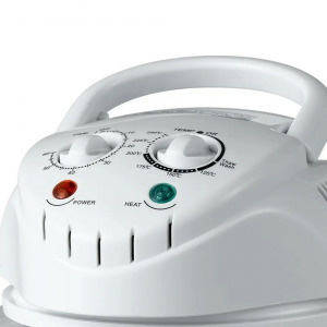 Halogén légkeveréses sütő - 1200 W - 12L - fehér