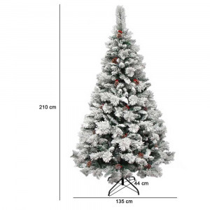 Havas műfenyő, 210cm
