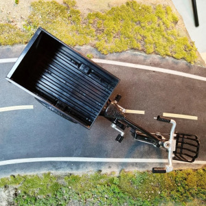 Retro Alloy Classic tricikli részletes aranyozott makett