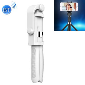 Bluetooth szelfibot tripod funkcióval, távirányítóval 18.5cm-71cm, fehér