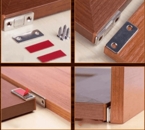 Mágneses bútorzár, háztartási zár