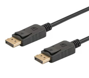 Donji DP-180 Displayport kábel, 1.8 méter, fekete