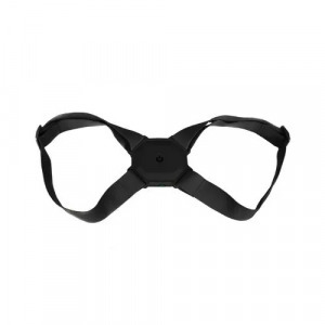 Intelligens tartás javító hátpánt, rezgő figyelmeztetés, újratölthető, unisex, USB -fekete