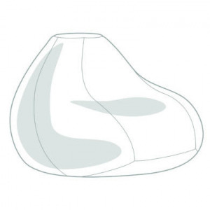 Huzat - kültéri XXL babzsákhoz - 110X70X110