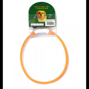 LED világító kutyanyakörv 50 cm választható színben