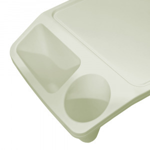 Multifunkciós laptoptartó / hobbiasztal rekeszekkel, telefontartóval