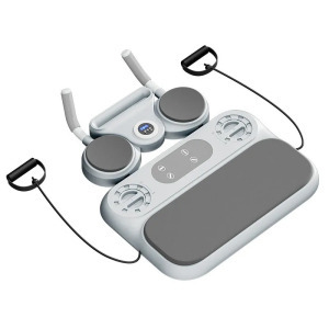 Robiflex Multifunkciós hasizomtréner gumiszalaggal és könyöktámasszal