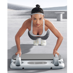 Robiflex Multifunkciós hasizomtréner gumiszalaggal és könyöktámasszal