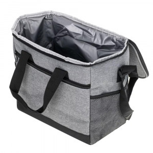 Thermo uzsonnás táska, ételhordó, szürke - 16 liter