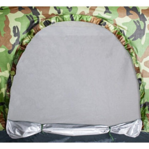 4 személyes terepszínű horgászsátor kempingsátor szúnyoghálóval 190x190cm