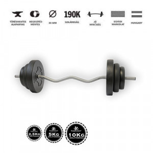 GazoFitness francia rudas súlyzó 38 Kg