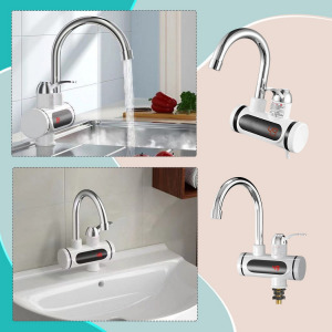 Elektromos vízmelegítő alsó bekötésű csaptelep